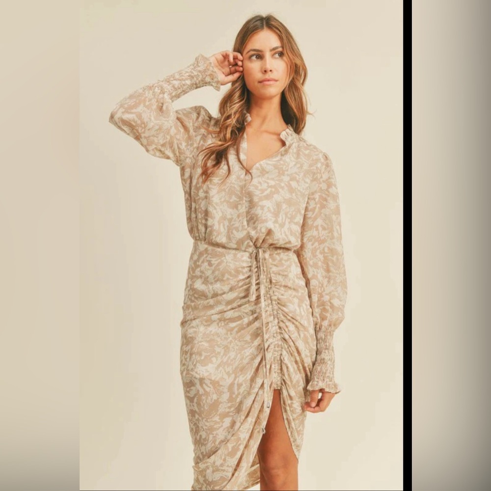 Shop Stevie boutique neutral dress